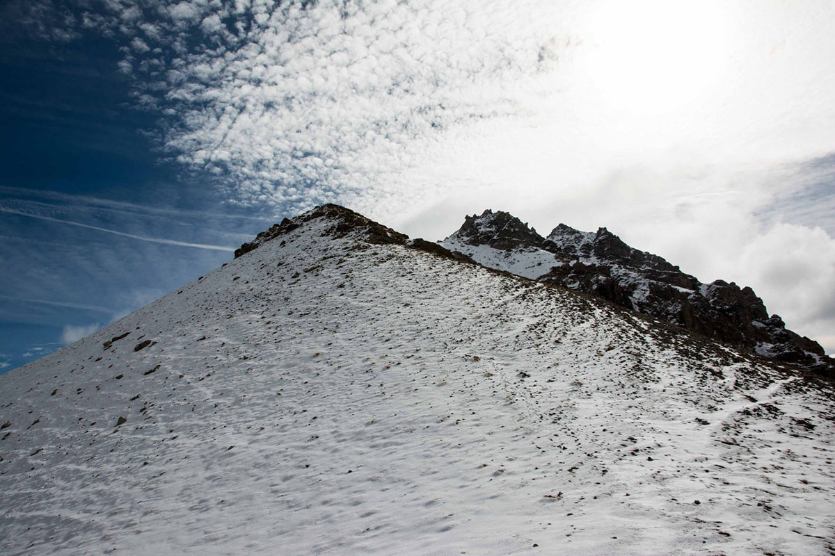 La salita a Roche Pertuse